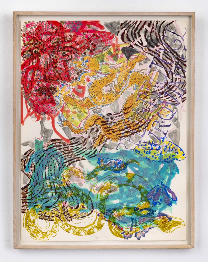 NANCY GRAVES

Mother Tongue

1988

Gold leaf, gouache and graphite on paper

40 by 30 in.&amp;nbsp; 101.6 by 76.2 cm.

(MI&amp;amp;N 16815)