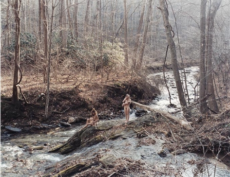 JUSTINE KURLAND Two Mothers Looking Down, River Confluence