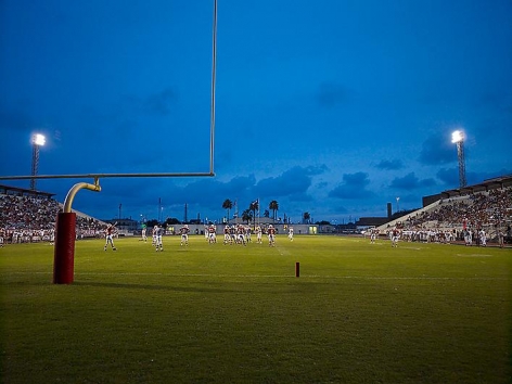 CATHERINE OPIE Football Landscape #12 (Alice vs. W.B. Ray, Corpus Christi, TX)