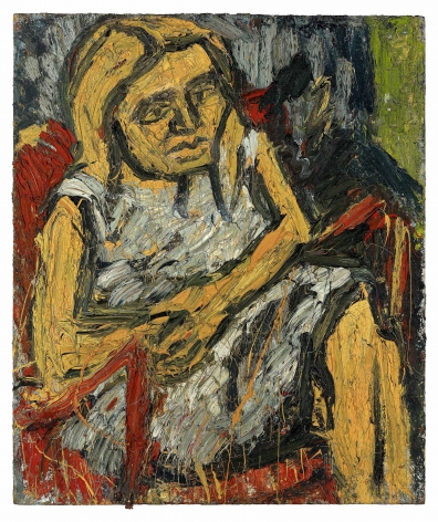 LEON KOSSOFF Portrait of Rosalind No. 1 1973