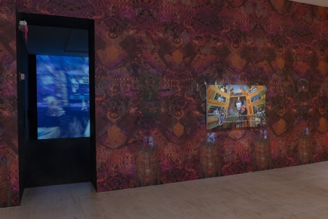 JACOLBY SATTERWHITE Installation view of (Never) As I Was: Studio Museum Artists in Residence 2020-21, MoMA PS1, New York, NY, 2022